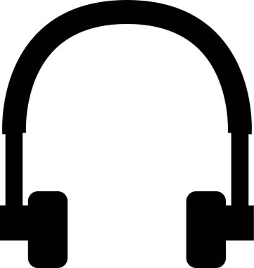 kulaklık ayarlı müşteri simgesi