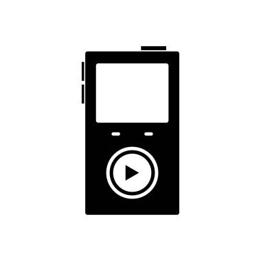 Eski model kamera ikonu. Beyaz arkaplanda izole edilmiş web tasarımı için retro kamera vektör simgelerinin basit çizimi