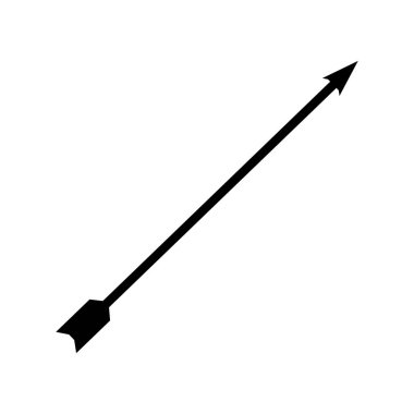 ok yukarı simgesi, basit tasarım