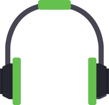 müzik simgesi arkaplanda izole edildi