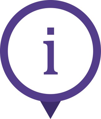 Ünlem işareti. Basit simge