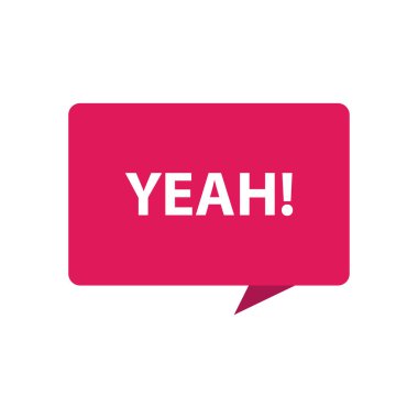 konuşma kabarcığı vektör çizim şablonu