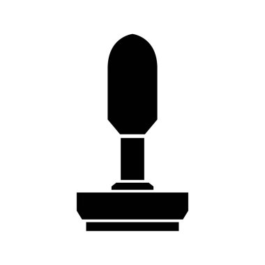 mikrofon sembolü vektör simgesi tasarımı