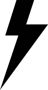 gök gürültüsü vektörü simge tasarımı