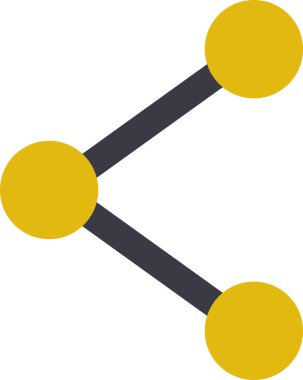 bağlantı simgesi düz biçimli
