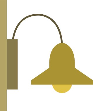 lamba yassı vektör resimleme dekoru