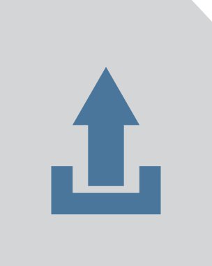 Ok simgesini indir. vektör illüstrasyonu