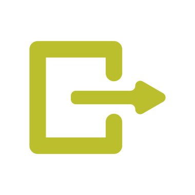 ok simgesinin vektör illüstrasyonu