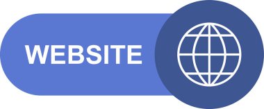 Web tasarım şablonu web sitesi konsepti ile dijital arayüz