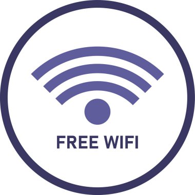 wifi vektör düz simge