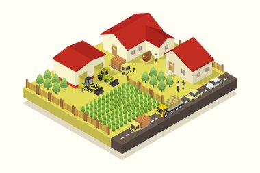 Bahçeli Isometric House