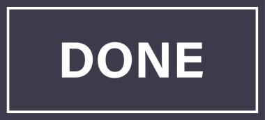 tamamlanmış web düğmesi