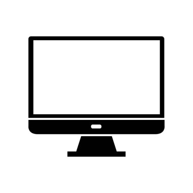 bilgisayar ekranı teknoloji simgesi