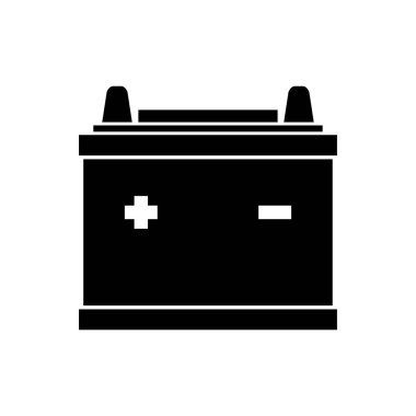 pil simgesi, vektör illüstrasyonu