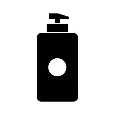 Şişe simgesinin vektör illüstrasyonu