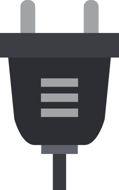 kablo bağlantı simgesi düz biçimli