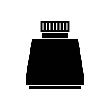 şişe süt vektör simgesi