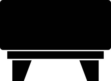 sandalye mobilyalarının iç simgesi katı biçimdedir