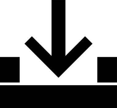 ok simgesi vektör illüstrasyonu