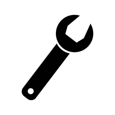 Anahtar vektör simgesi. Web tasarımı için düz vektör illüstrasyonu.