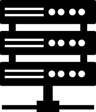 sunucu veri simgesi katı biçimli