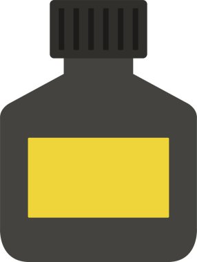 şişe simgesi vektör illüstrasyonu