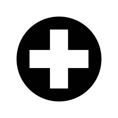 artı işareti vektör çizim