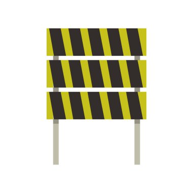 Bariyer simgesi, çizgi film biçimi