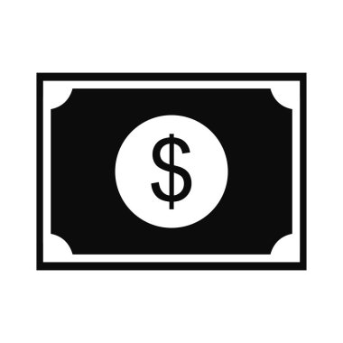 Dolar simgesi vektör illüstrasyonu