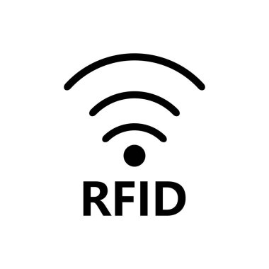 dijital wifi vektör çizimi, katı tasarım