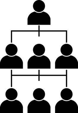 ağ bağlantısı düz vektör simgesi