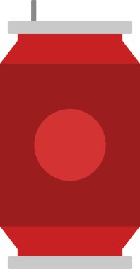 Kırmızı bir fenerin vektör çizimi