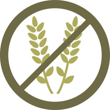 Buğday. Web simgesi basit tasarım