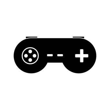 Oyun kumandası simgesi, basit tarzı