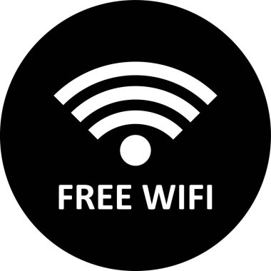 wifi vektör düz simge