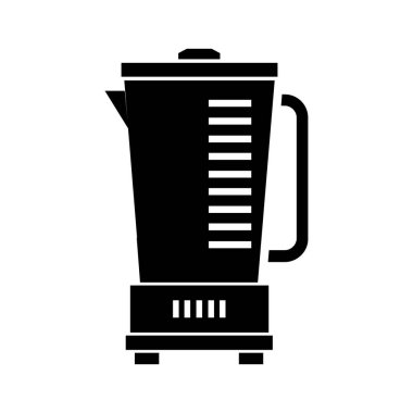 Kahve makinesi simgesi, vektör illüstrasyonu