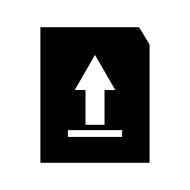 ok vektörü simgesi düz simgesi