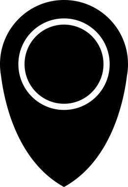 Katı biçimli konum işaretleyici simgesi