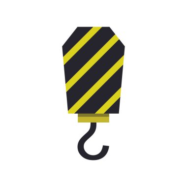 İzole edilmiş sarı noel balosu ikonu. vektör çizimi tasarımı