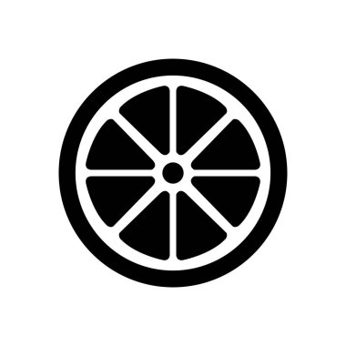 meyve vektörü ince çizgi simgesi