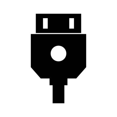 Usb vektör düz simge