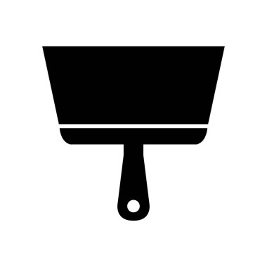 Kürek vektör kabartması düz simge