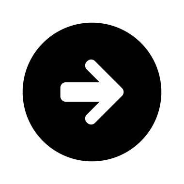 ok simgesi vektör illüstrasyonu