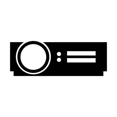 kamera glifleri düz vektör deseni