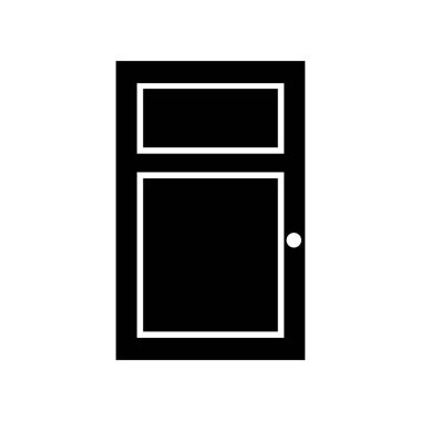 kapı simgesi vektör illüstrasyonu