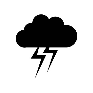 Gök gürültüsü simgesi olan bulut