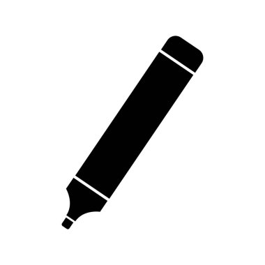 Kalem. Web simgesi basit illüstrasyon