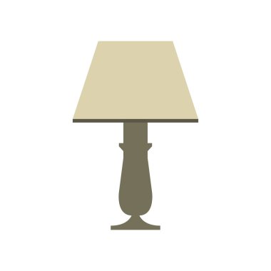 tablo lambası vektör illüstrasyonu