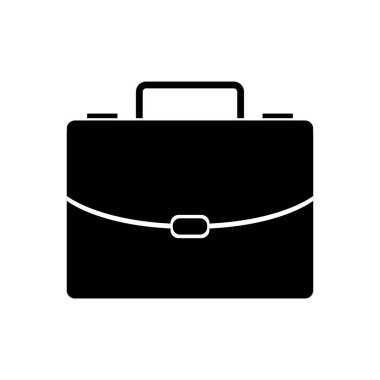 Çanta. Web simgesi basit illüstrasyon