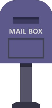 posta kutusu vektör çizim